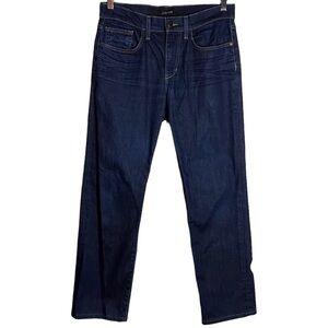 Joe's Jeans Brixton Straight Narrow Slim Straight Dark Wash Blue Whiskering 29